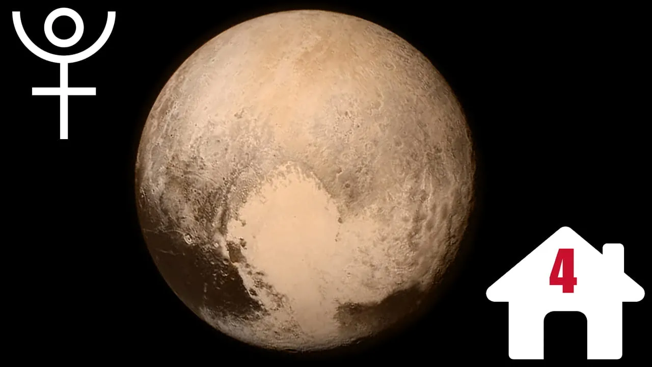 pluto in 4th house